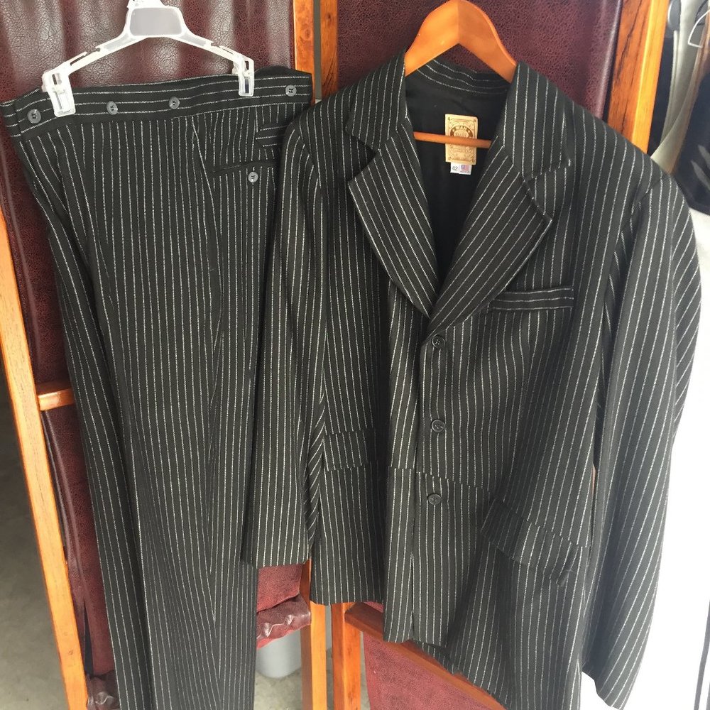 Gothic victorian  West suit. SASS. Wah Maker brand. New.